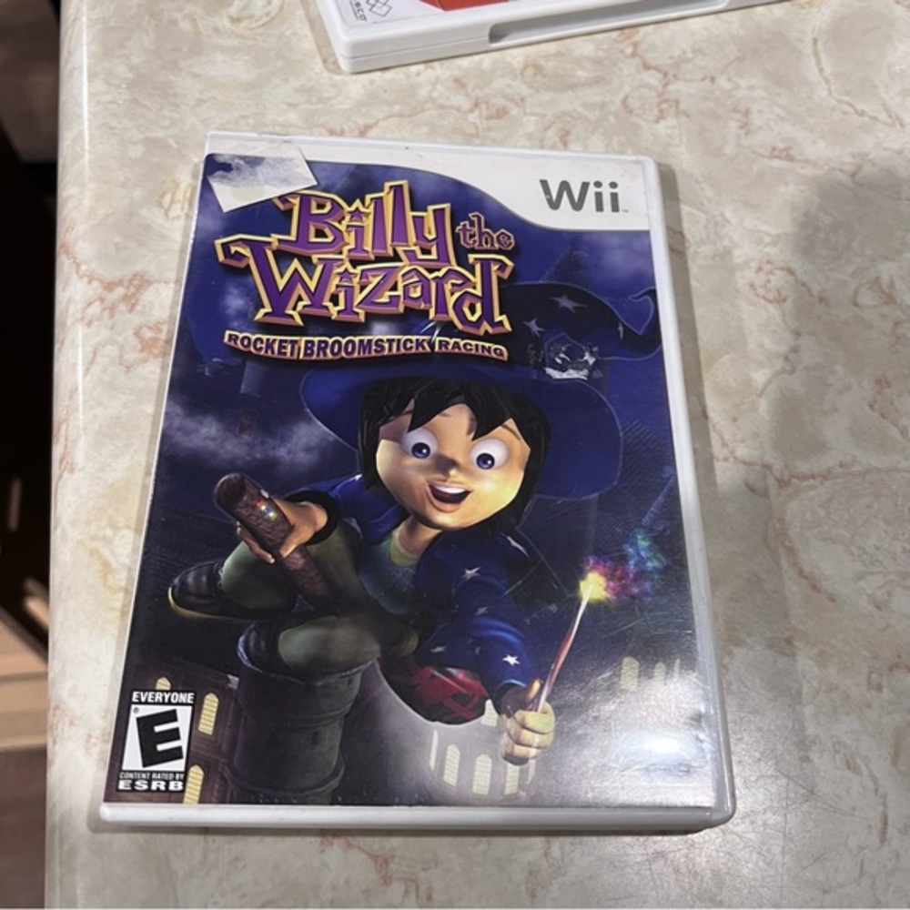 Nintendo Billy the Wizard: Rocket Broomstick Racing - Wii video game